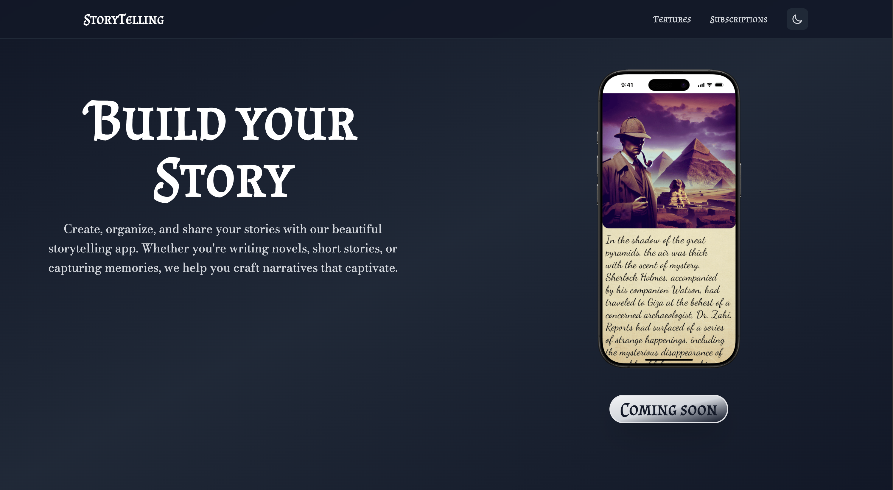StoryTelling App (Android & iOS)